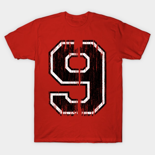 Varsity Sports Letter 9 T-Shirt by Adatude